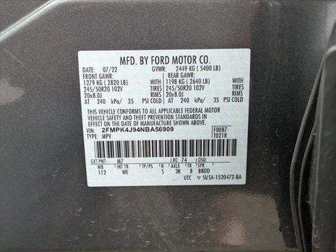 Used 2022 Ford Edge ST-Line w/ Class II Trailer Tow Package image 16