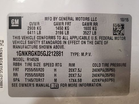 Used 2016 Chevrolet Traverse LT w/ Style and Technology Package FWD image 33