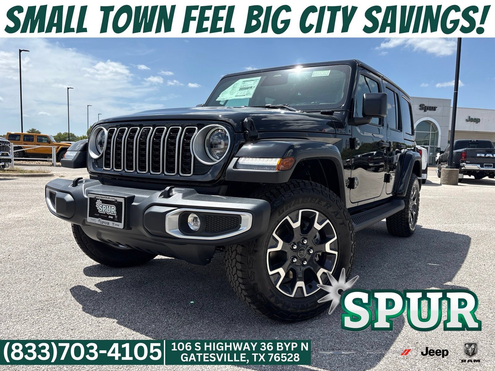 New 2026 Jeep Wrangler Unlimited Sahara AWD/4WD 360° Tour