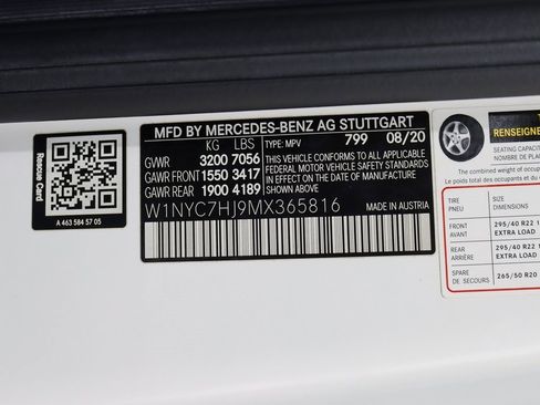 Used 2021 Mercedes-Benz G 63 AMG 4MATIC image 46
