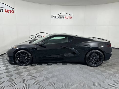 Used 2024 Chevrolet Corvette Stingray Coupe w/ Chrome Exterior Badge Package RWD image 3