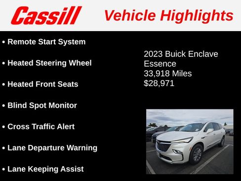 Used 2023 Buick Enclave Essence image 3