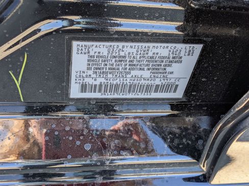 New 2026 Nissan Sentra SL w/ Floor Mat Package FWD image 33