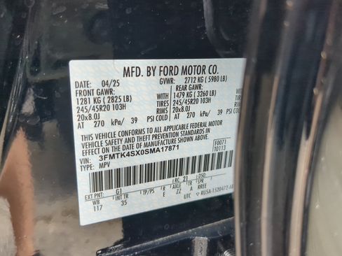 Certified 2025 Ford Mustang Mach-E GT AWD/4WD image 29