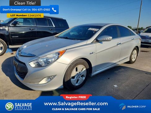 Used 2012 Hyundai Sonata Hybrid w/ Leather Pkg FWD image 1