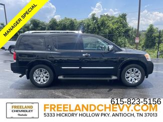 Used 2015 Nissan Armada Platinum w/ 2nd Row Captain Seat Package AWD/4WD video 2