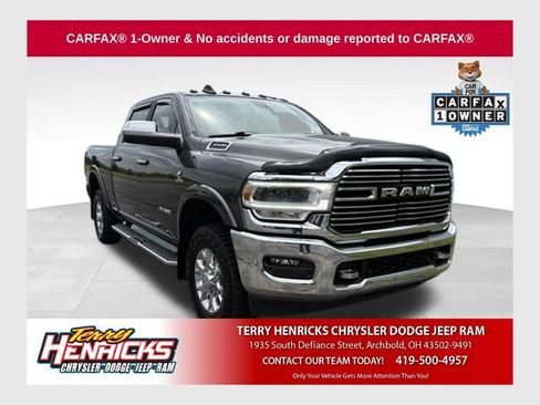 Used 2022 RAM 3500 Laramie w/ Chrome Appearance Group AWD/4WD image 1