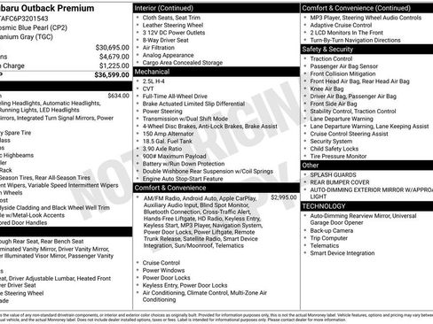 Certified 2023 Subaru Outback Premium image 19