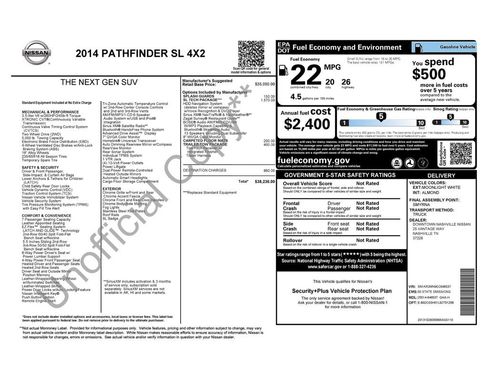 Used 2014 Nissan Pathfinder SL w/ SL Tech Package image 12