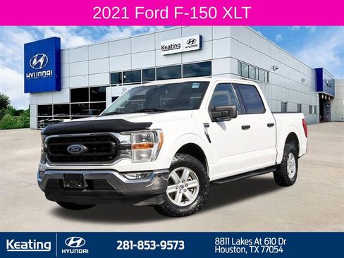 Used 2021 Ford F150 XLT w/ Equipment Group 301A Mid image 1