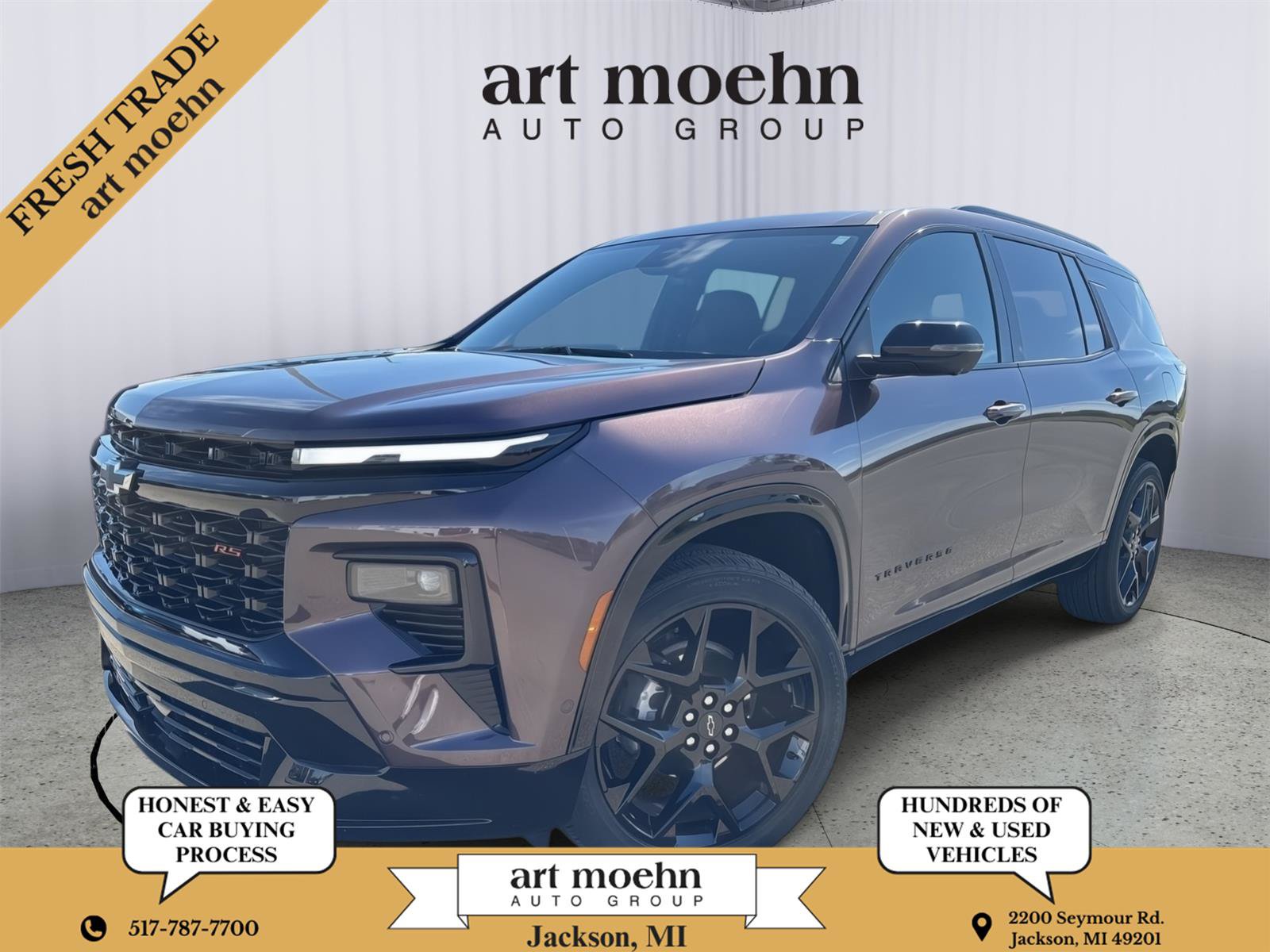 Used 2024 Chevrolet Traverse RS FWD image 1