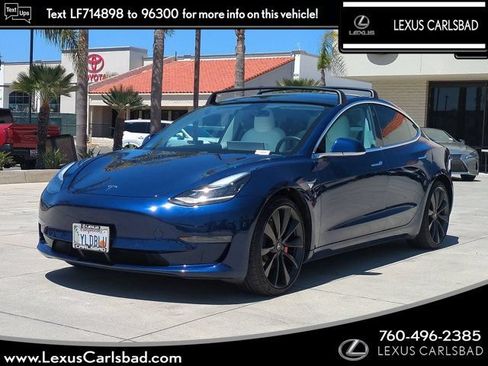 Used 2020 Tesla Model 3 Performance AWD/4WD image 1
