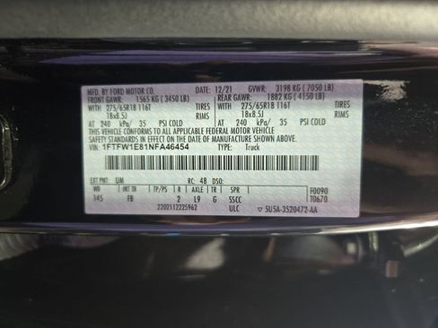 Used 2022 Ford F150 XLT w/ Equipment Group 302A High AWD/4WD image 39