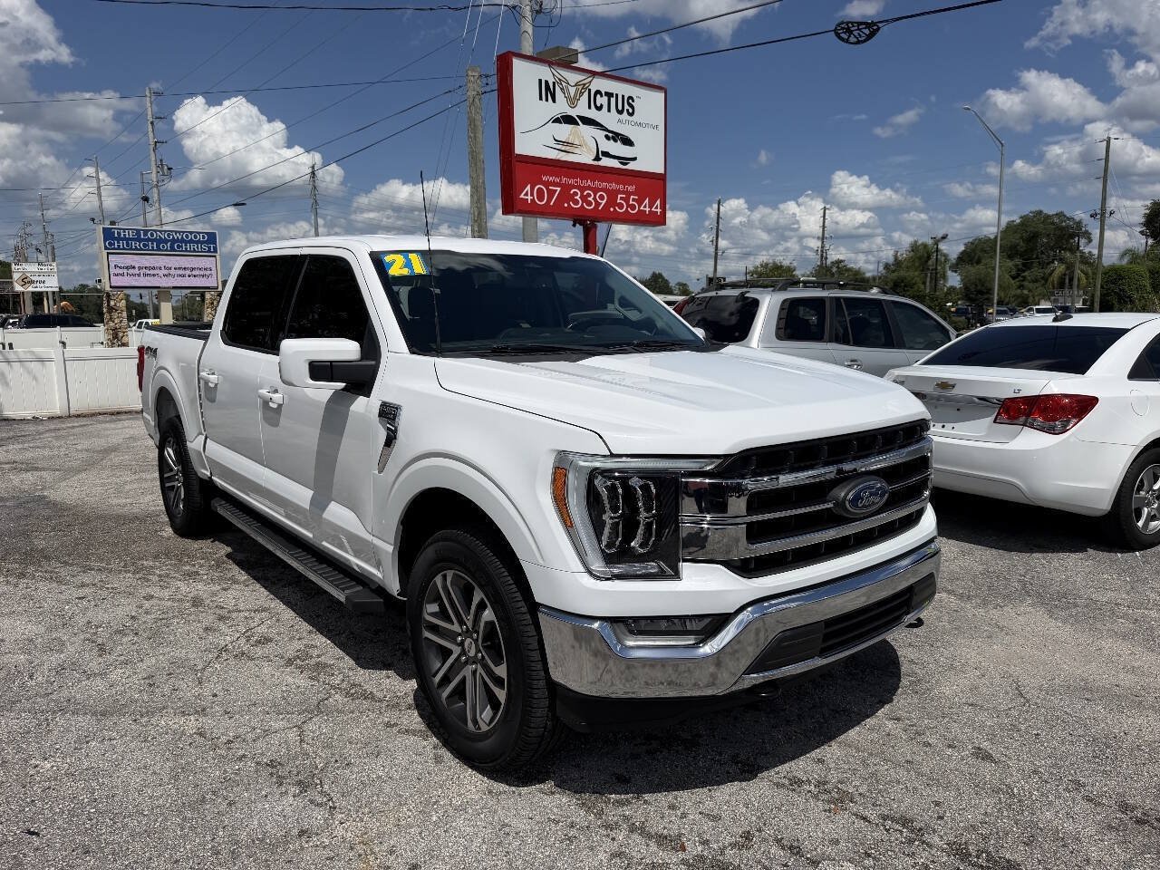 Used 2021 Ford F150 Lariat w/ Equipment Group 501A Mid AWD/4WD image 1