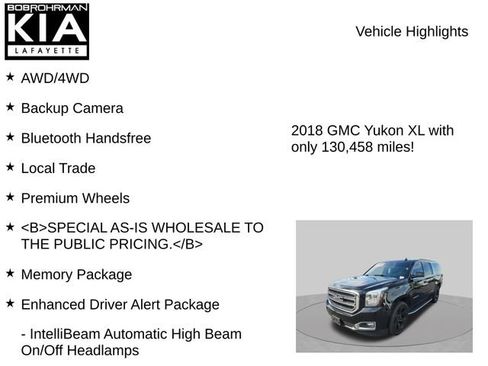 Used 2018 GMC Yukon XL SLT AWD/4WD image 7
