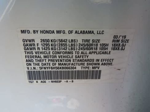 Used 2019 Honda Pilot EX-L image 30