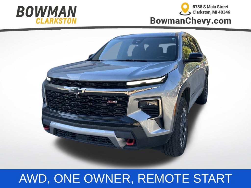 Used 2024 Chevrolet Traverse Z71 w/ LPO, Floor Liner Package AWD/4WD 360° Tour