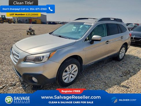 Used 2015 Subaru Outback 2.5i Premium w/ Popular Package #2 AWD/4WD image 1