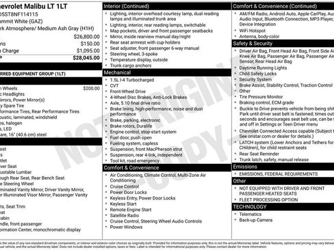 Used 2022 Chevrolet Malibu LT image 15