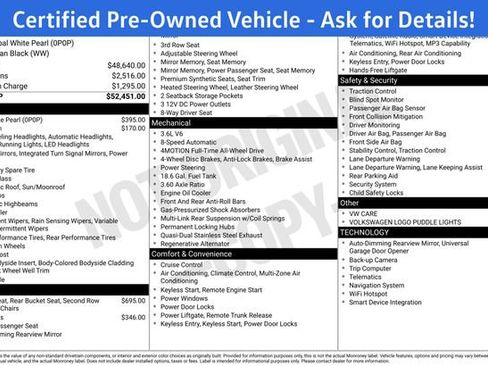 Certified 2023 Volkswagen Atlas SEL R-Line AWD/4WD image 3