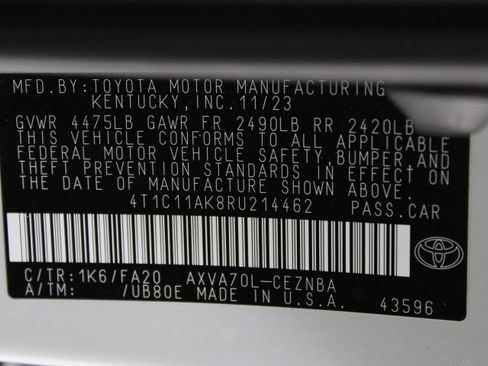 Used 2024 Toyota Camry LE FWD image 38
