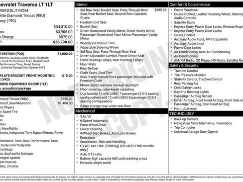Used 2014 Chevrolet Traverse LT w/ All-Star Edition FWD image 7