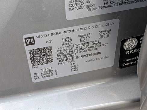 Used 2024 Chevrolet Silverado 1500 Custom image 32