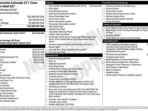 Used 2016 Chevrolet Colorado Z71 AWD/4WD image 26
