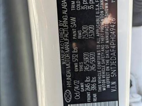 Used 2023 Hyundai Santa Cruz Limited AWD/4WD image 16