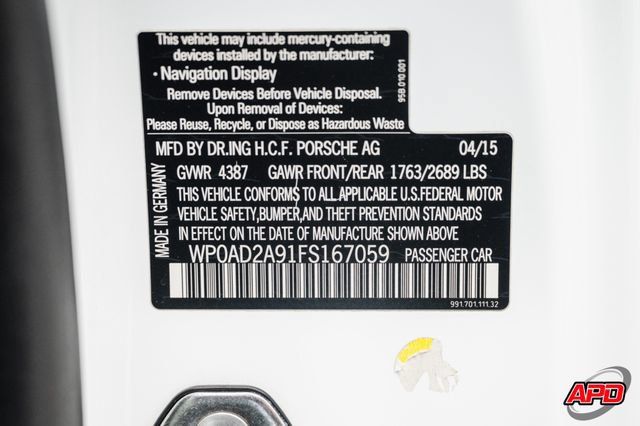 Used 2015 Porsche 911 Turbo AWD/4WD image 83