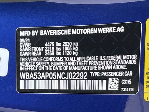 Used 2022 BMW 430i Coupe w/ M Sport Package RWD image 29