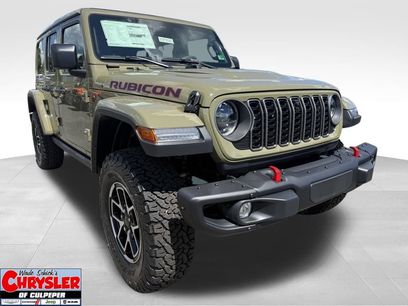 New 2025 Jeep Wrangler Unlimited Rubicon w/ Steel Bumper Group