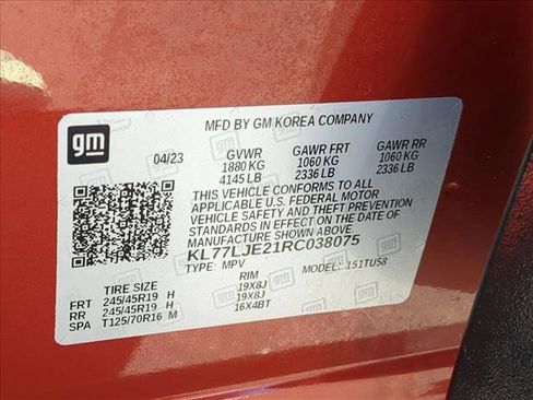 Used 2024 Chevrolet Trax RS w/ Driver Confidence Package FWD image 24