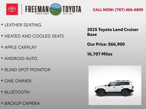 Used 2025 Toyota Land Cruiser AWD/4WD image 5