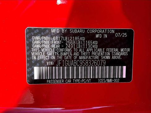 New 2025 Subaru Impreza 2.0i image 19