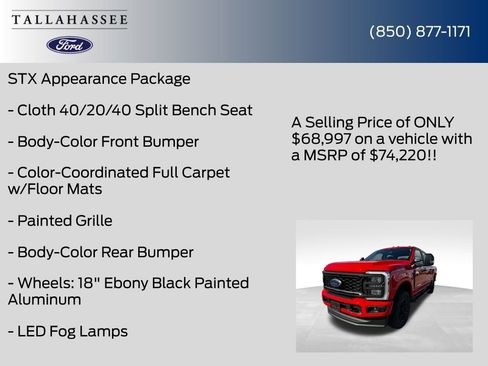 New 2026 Ford F250 XL w/ STX Appearance Package image 13