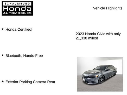 Certified 2023 Honda Civic Sport image 7