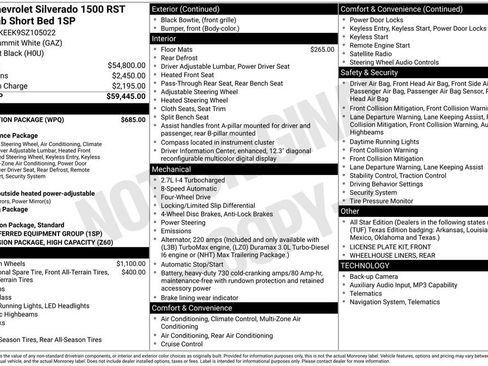 Used 2025 Chevrolet Silverado 1500 RST w/ Protection Package AWD/4WD image 9