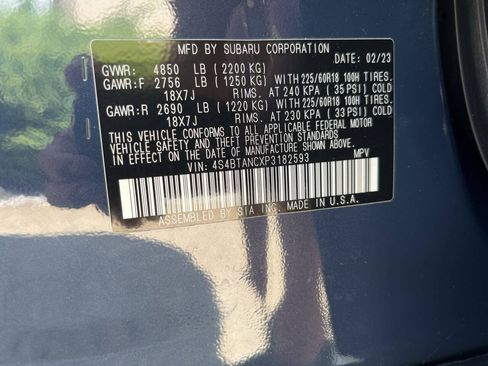 Used 2023 Subaru Outback Limited AWD/4WD image 15