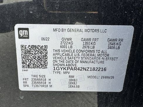 Certified 2022 Cadillac XT6 Luxury image 35