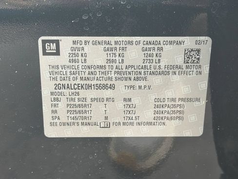 Used 2017 Chevrolet Equinox LT w/ Convenience Package FWD image 32