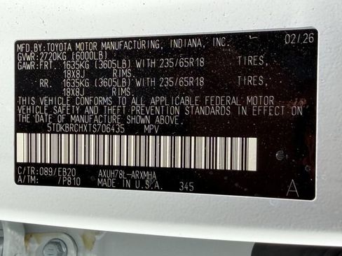 Used 2026 Toyota Highlander XLE AWD/4WD image 27