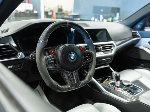 Used 2021 BMW M3 Competition w/ M Carbon Exterior Package RWD image 11