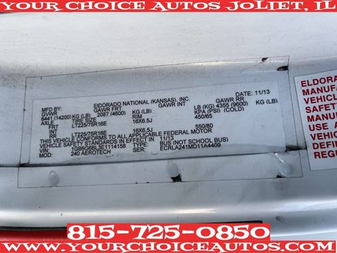 Used 2014 Chevrolet Express 4500 4500 2dr Commercial/Cutaway/Ch w/ Shuttle Bus Package image 40