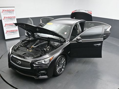 Used 2016 INFINITI Q50 Red Sport 400 image 46