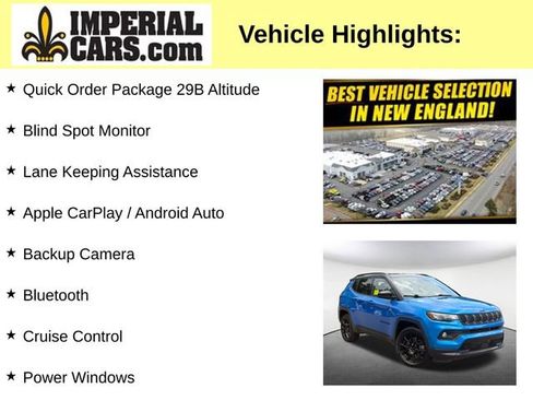 Used 2023 Jeep Compass Latitude w/ Convenience Group AWD/4WD image 8