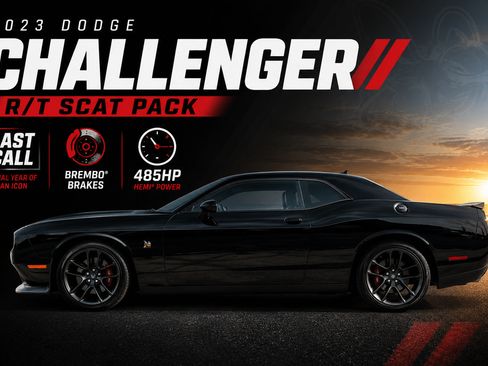 Used 2023 Dodge Challenger R/T Scat Pack w/ Plus Package RWD image 17