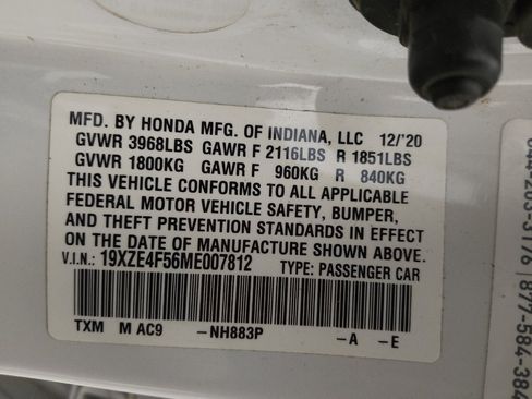 Used 2021 Honda Insight EX image 33
