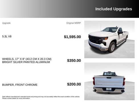 Used 2025 Chevrolet Silverado 1500 W/T RWD image 6