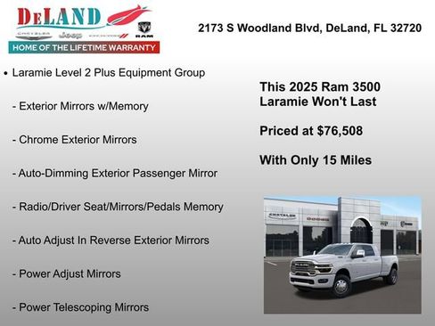 New 2025 RAM 3500 Laramie image 18